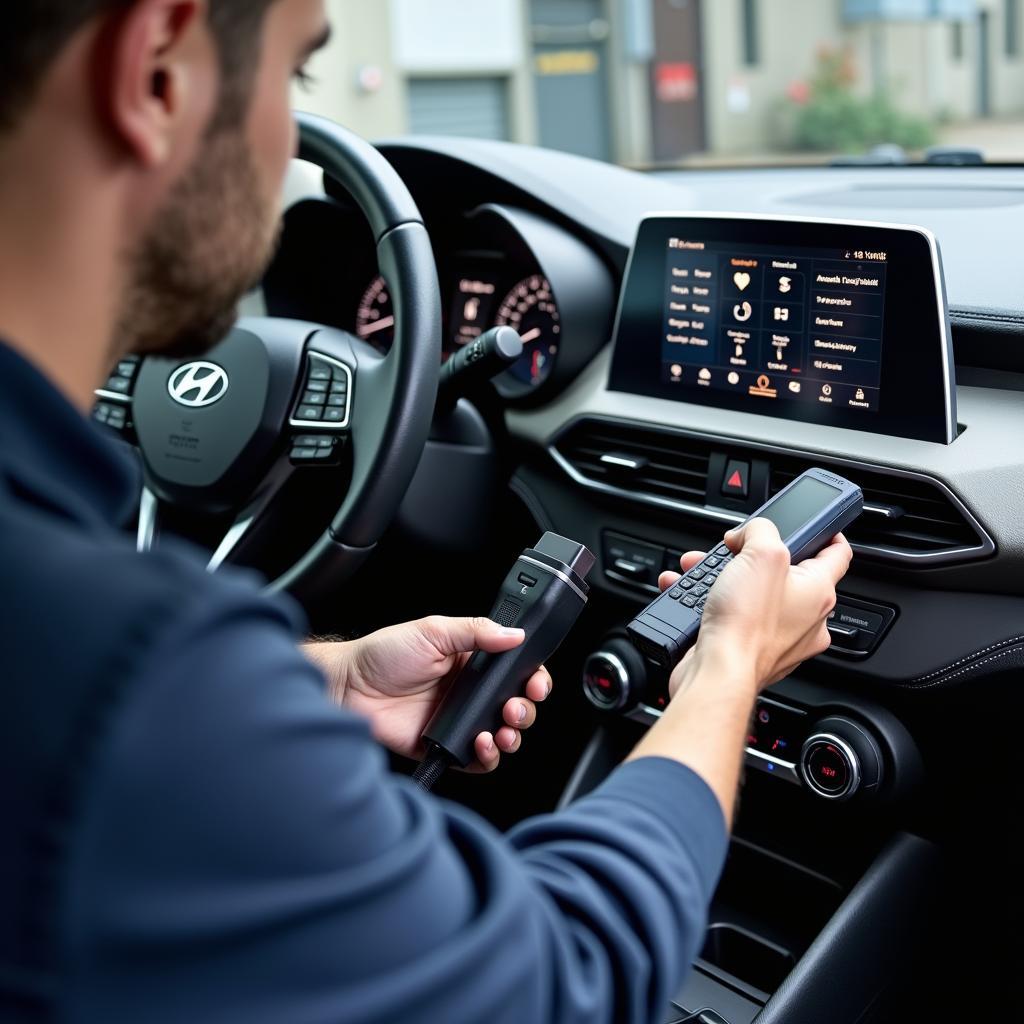 Software-Update für Hyundai Kona