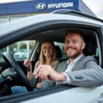 Probefahrt mit einem Hyundai in Bremerhaven