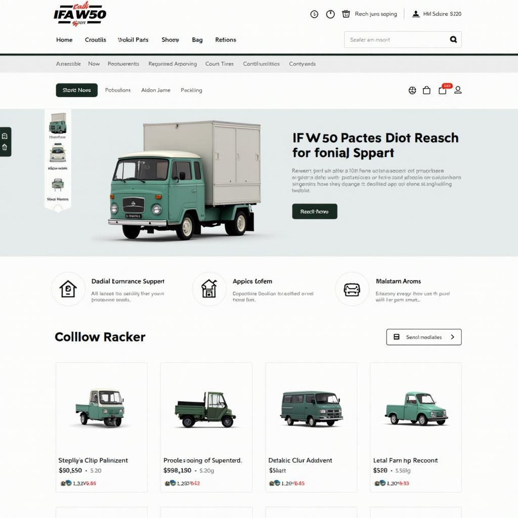 IFA W50 reservedele i online shop