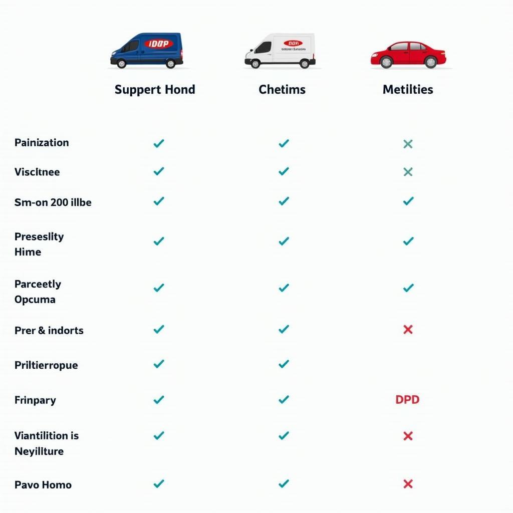 Comparaison entre les services de livraison iloxx et DPD