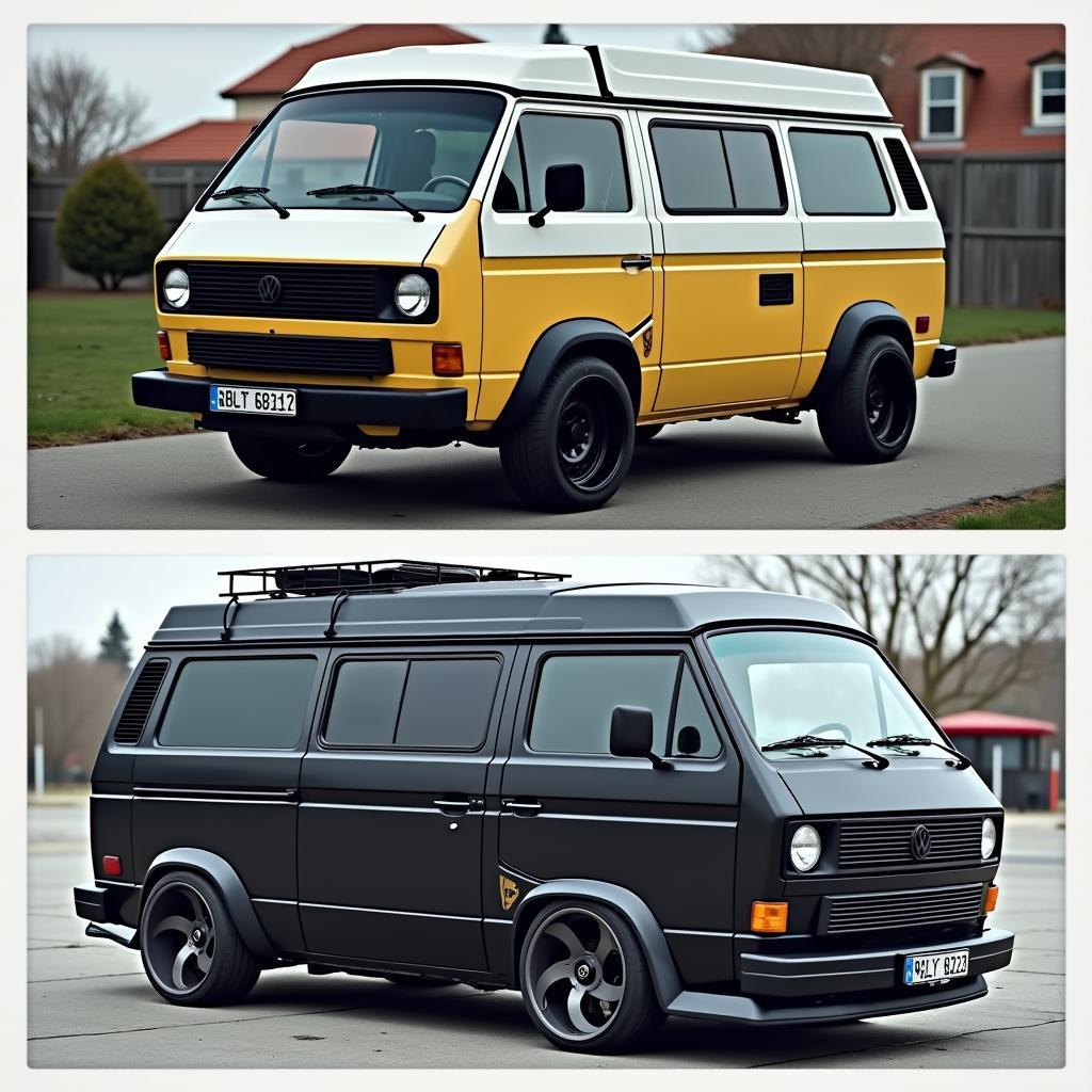 Individuelles VW T2 Tuning