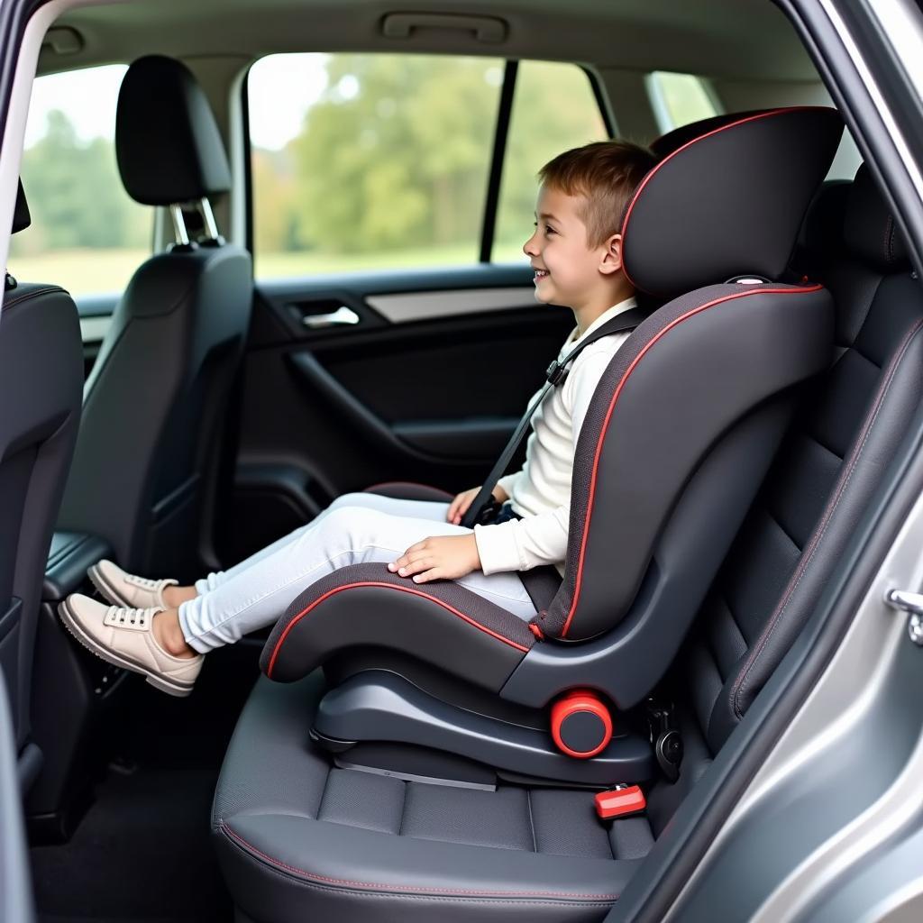 Isofix Kindersitz im Golf 4