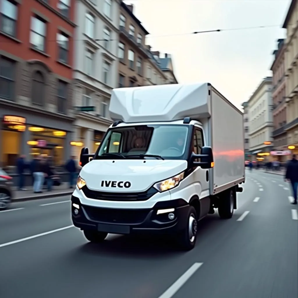 Iveco Daily 3,5t im Stadtverkehr