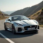 Jaguar F-Type auf der Strasse