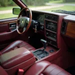 Innenausstattung des Jeep Grand Cherokee 1990