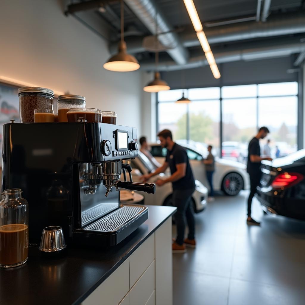 Vorteile eines Kaffeeautomaten in der Werkstatt