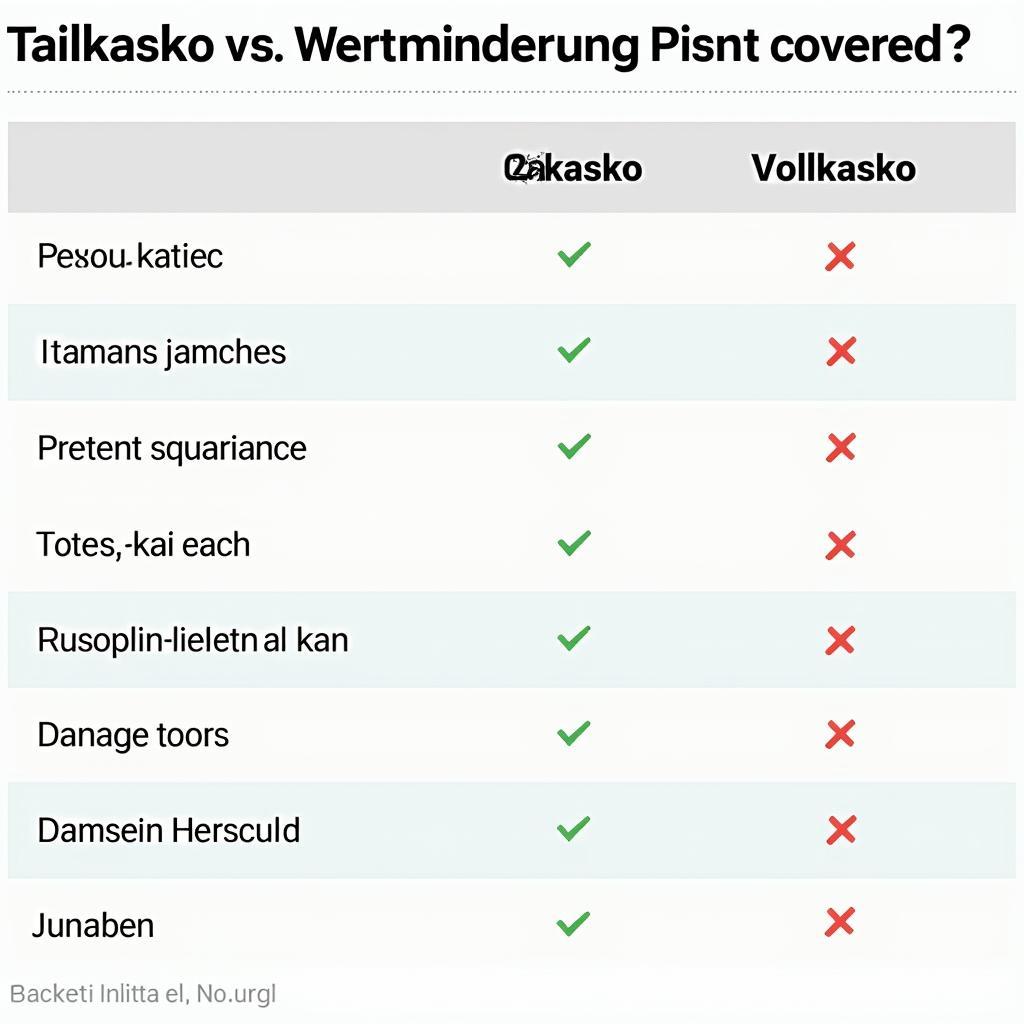 Wertminderung bei Kaskoschaden: Deckungsumfang