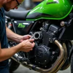 Reparatur einer Kawasaki in Bayreuth