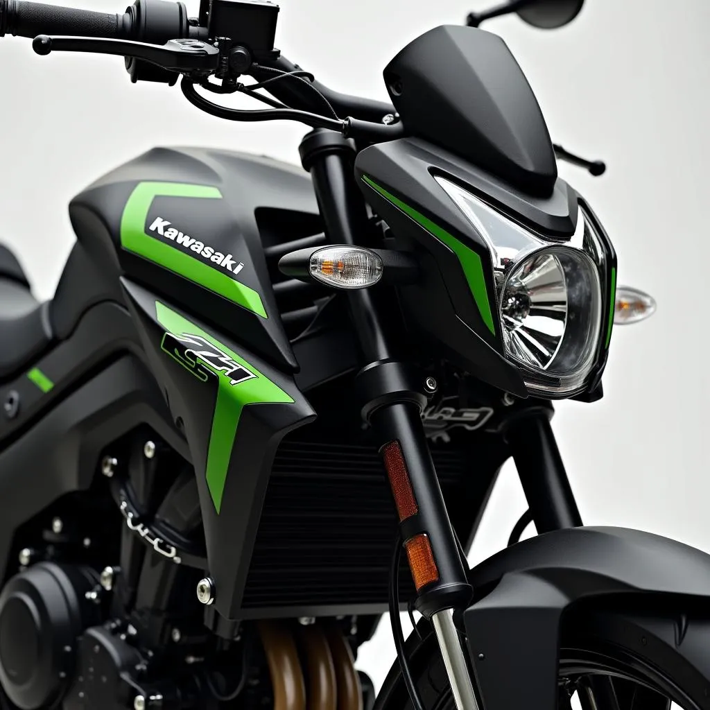 Modernes Design der Kawasaki Z 1000