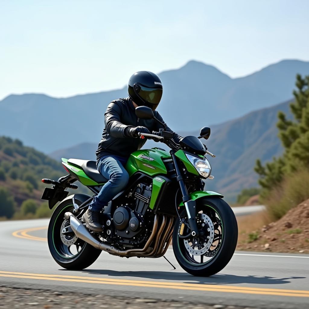 Kawasaki Z650 Testfahrt