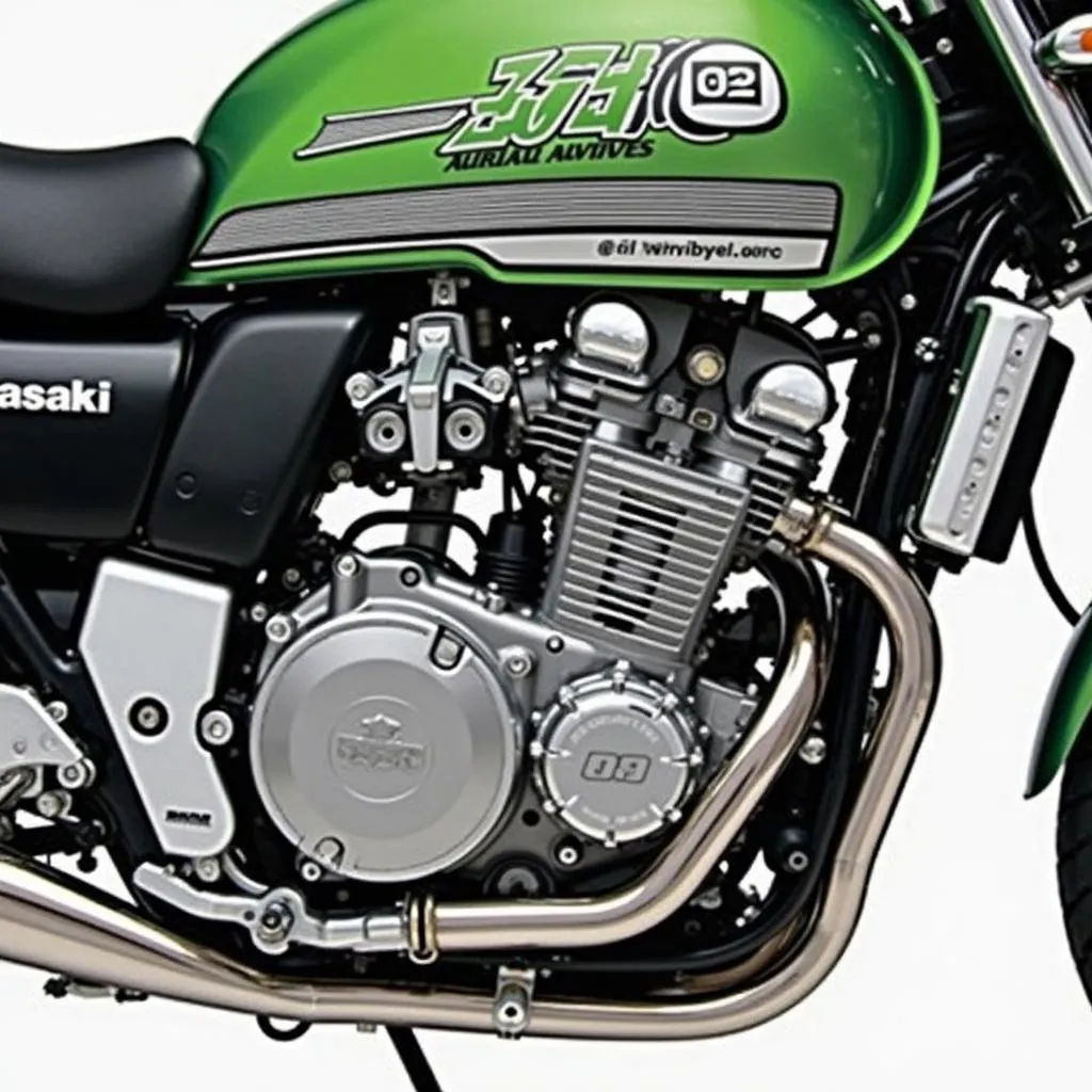 Kawasaki Z750 2007 Motor