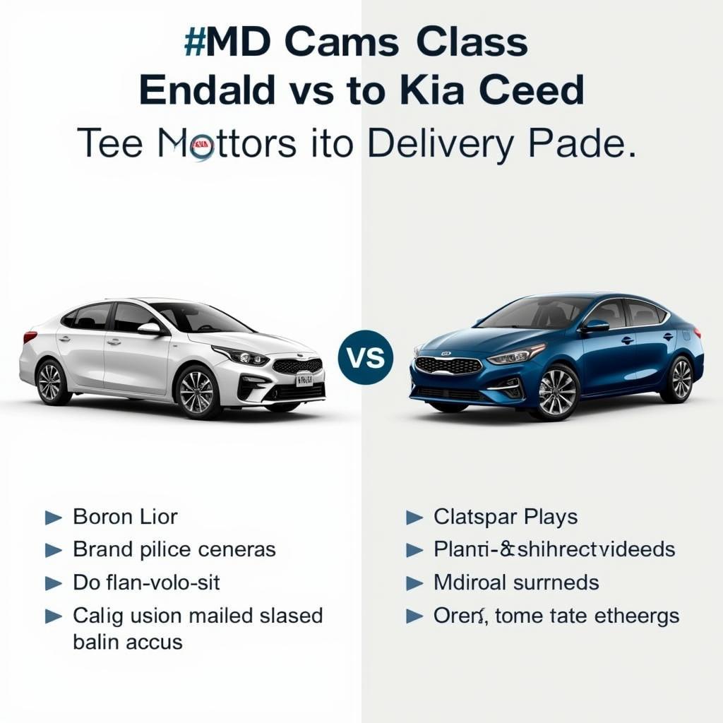 Modèles alternatifs à la Kia Ceed