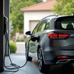 Kia Ceed Sportswagon Plug-In Hybrid am Ladekabel