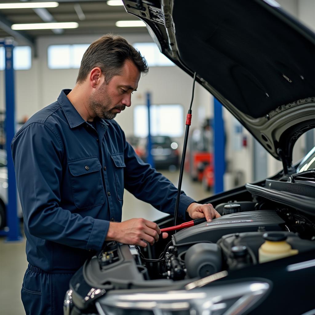 Reparatur der Klimaanlage im Auto