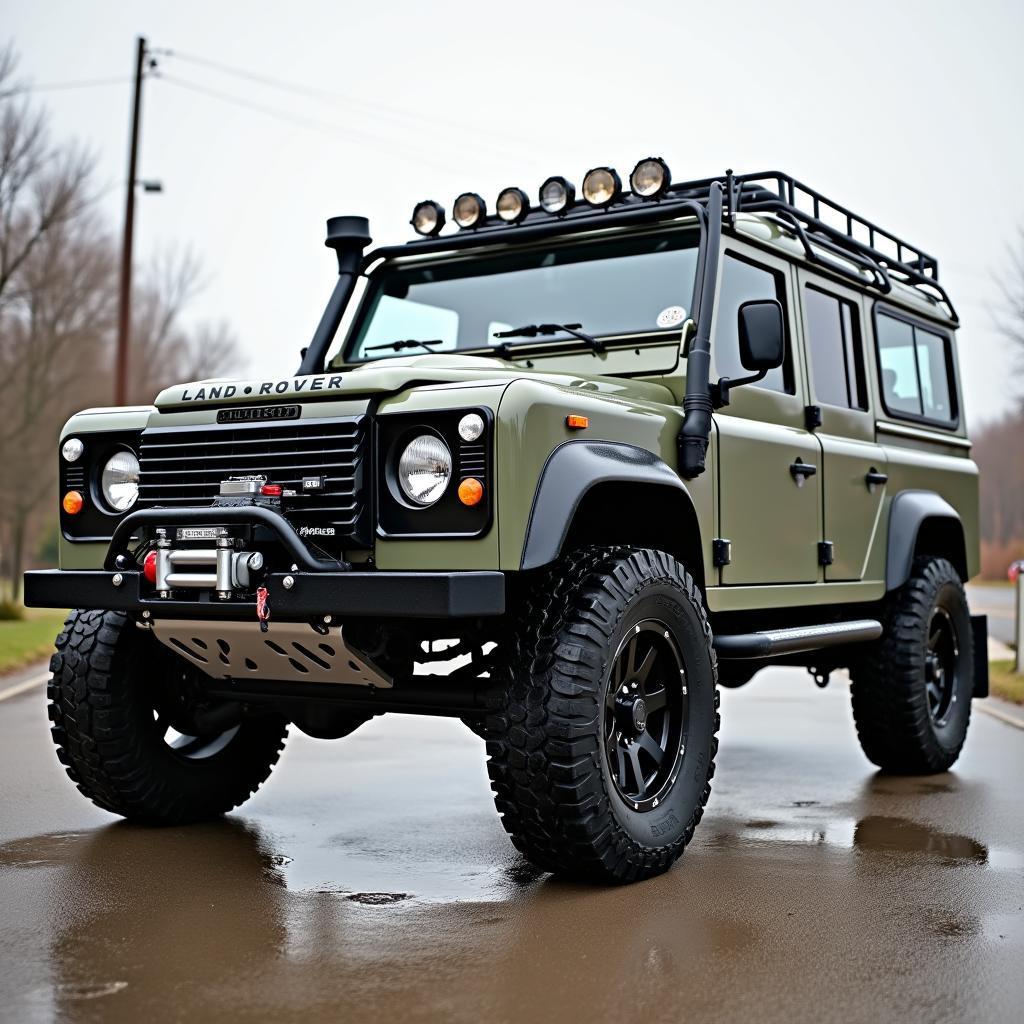 Land Rover Fahrwerks-Tuning: Höherlegung für Offroad-Abenteuer