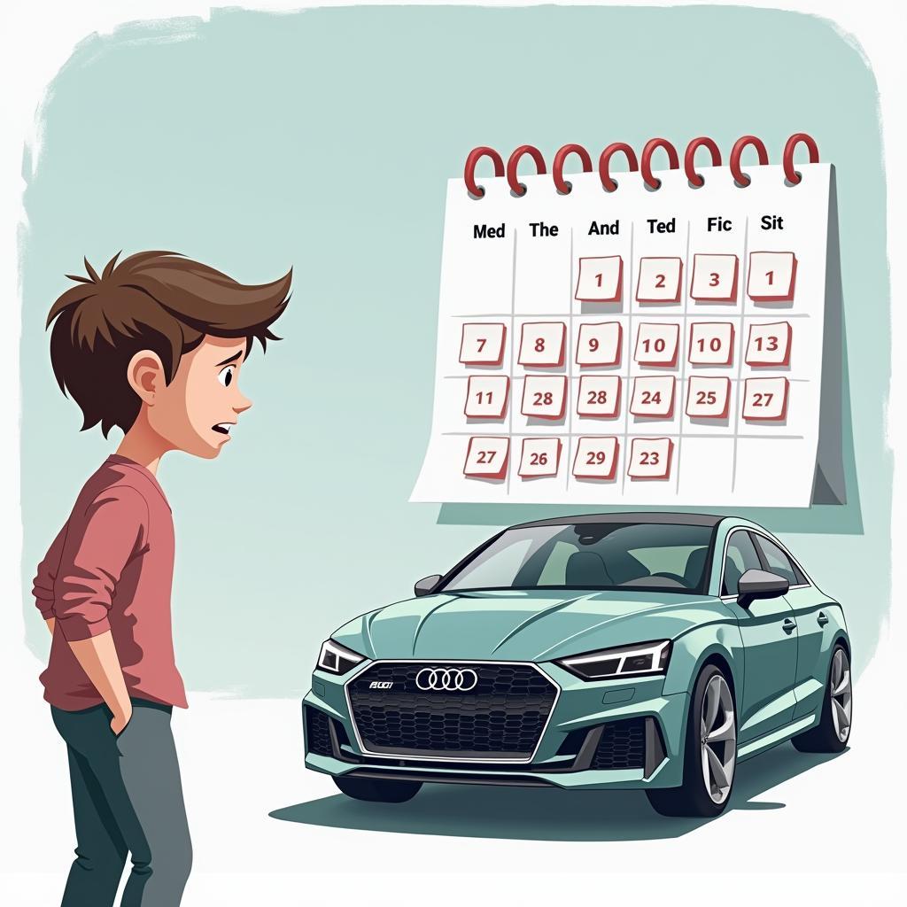 Lange Lieferzeiten bei Audi