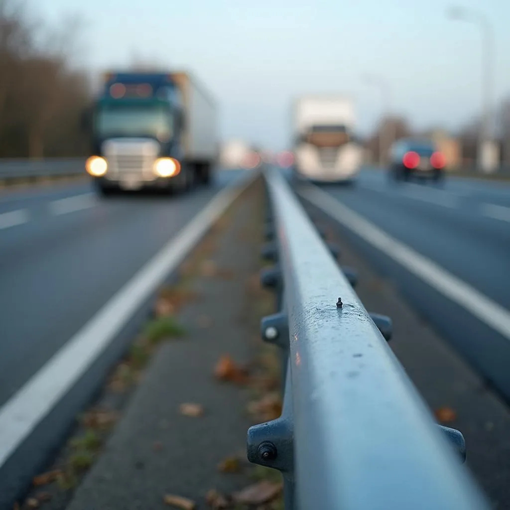 Leitplankenhöhe und Fahrzeugsicherheit