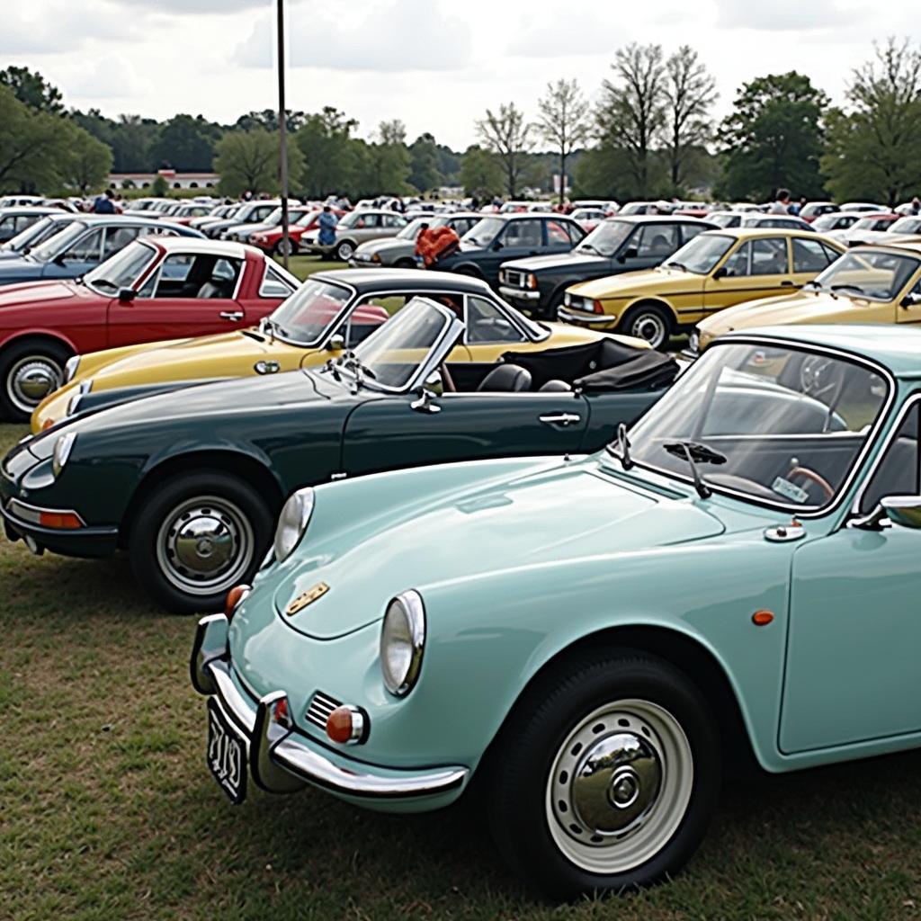 Treffen von Lloyd Oldtimer-Enthusiasten