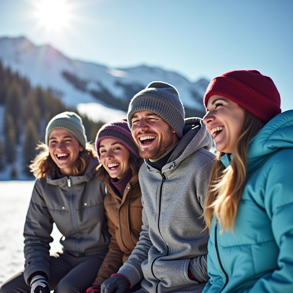 Lustige Skiurlaub Sprüche