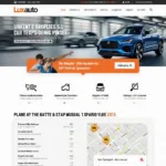 Website von Luxauto.lu