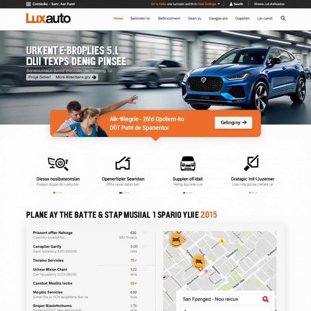 Website von Luxauto.lu