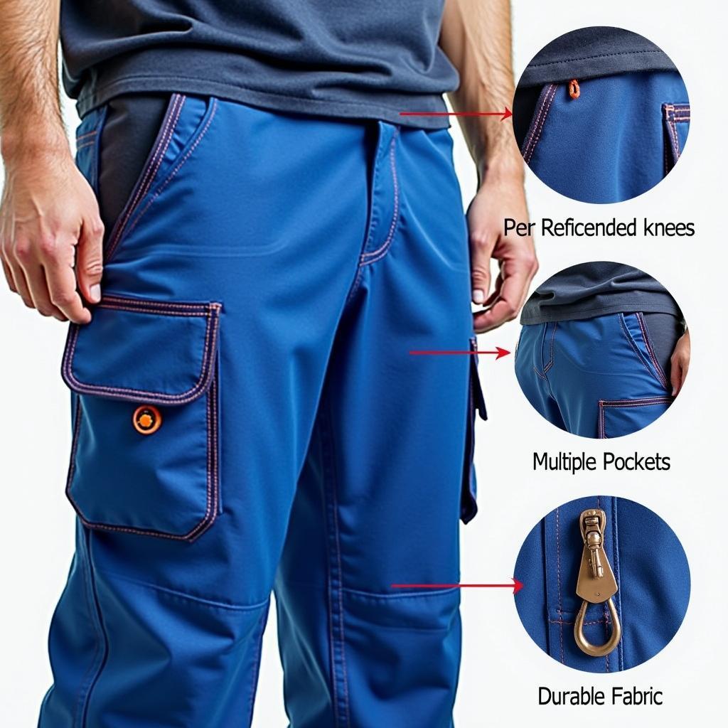 Vorteile der Marco Polo Hose Blau für Mechaniker