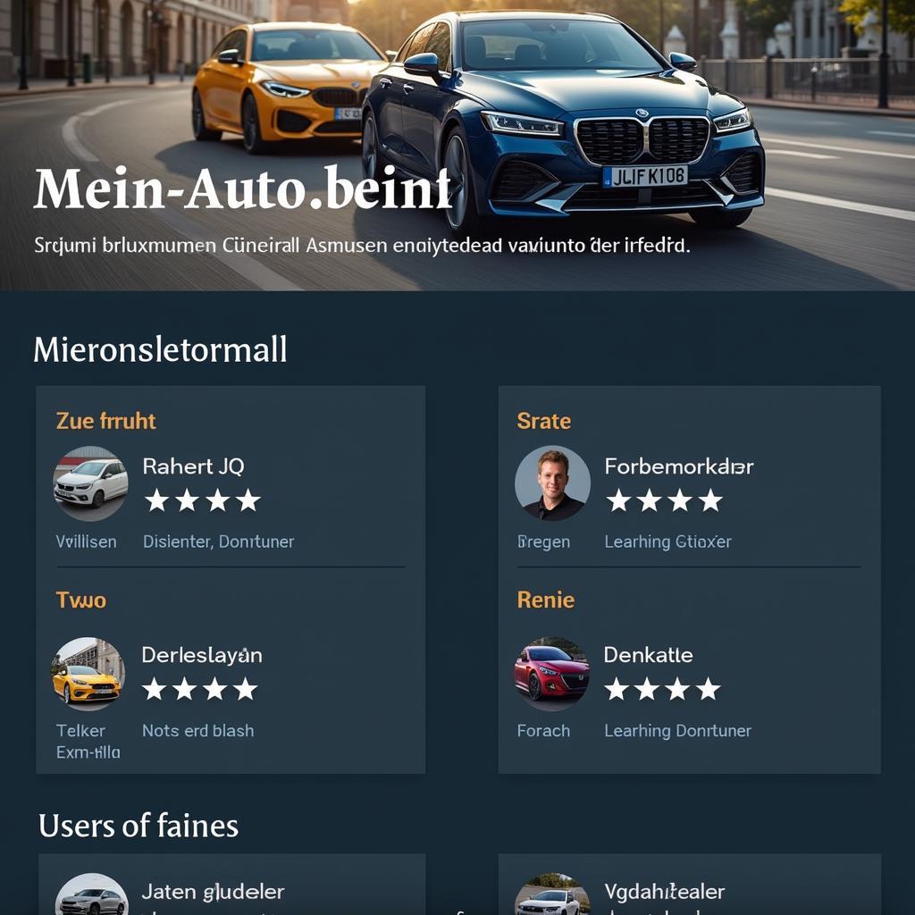 Erfahrungen mit Mein Auto.de