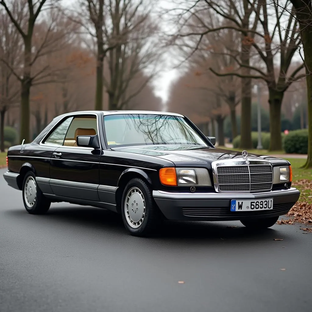 Mercedes 500 SEC W126: Ein klassisches Coupé