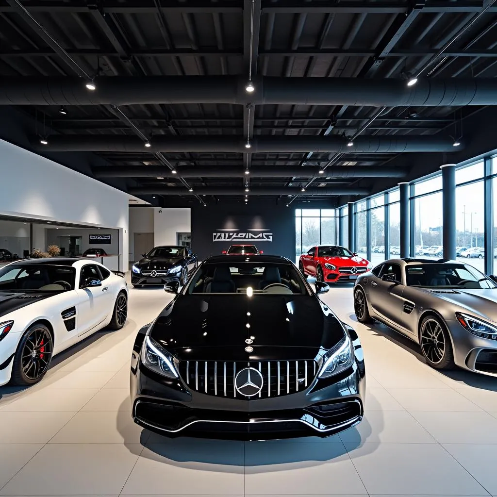 Mercedes-AMG-Showroom