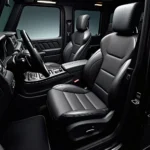 Luxuriöses Interieur des Mercedes G63 AMG