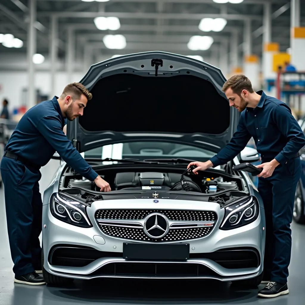 Mercedes Kundenservice Werkstatt