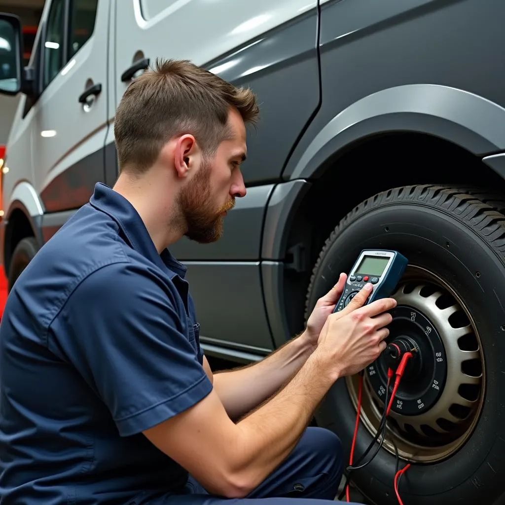 Mercedes Sprinter Lichtmaschine Laden