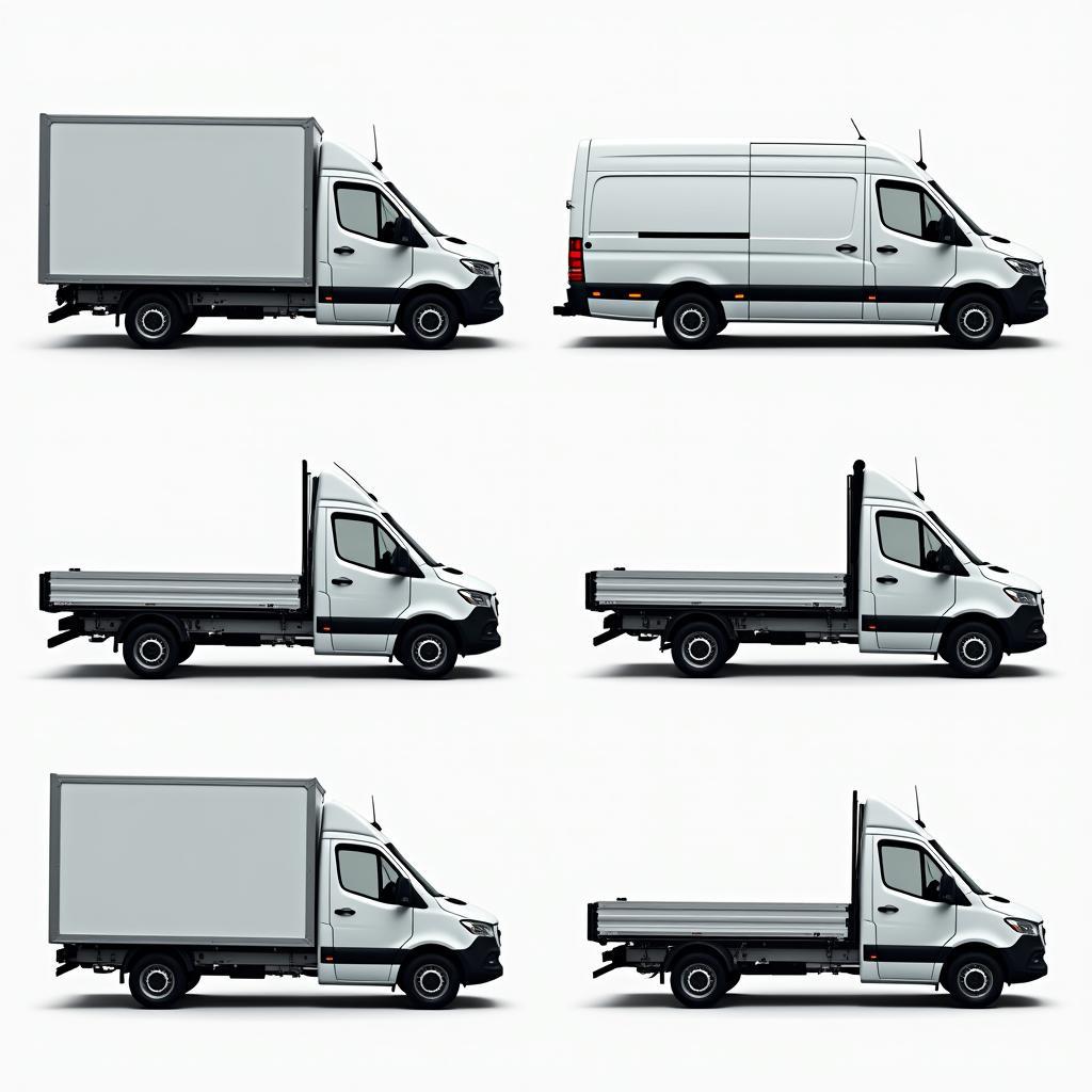 Mercedes Sprinter W906 Varianten