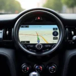 Mini Connected Navigation Bildschirm