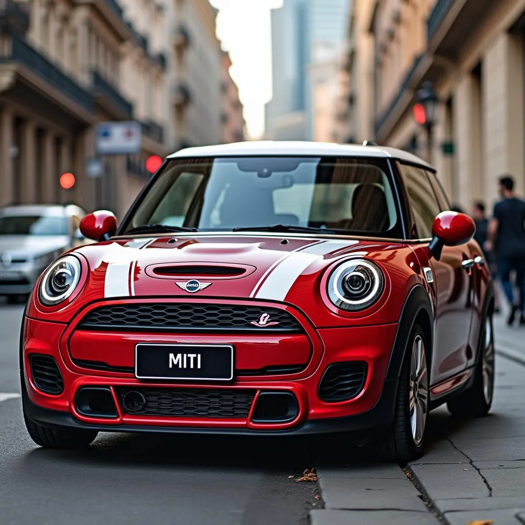 Mini Cooper Aufkleber Tuning