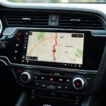 MMI Audi Navigation Bildschirm