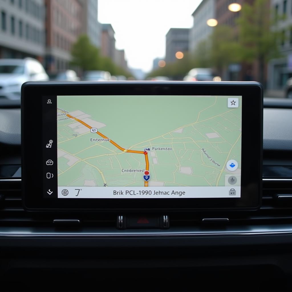 Navigation mit dem MMI Basic Plus im Auto