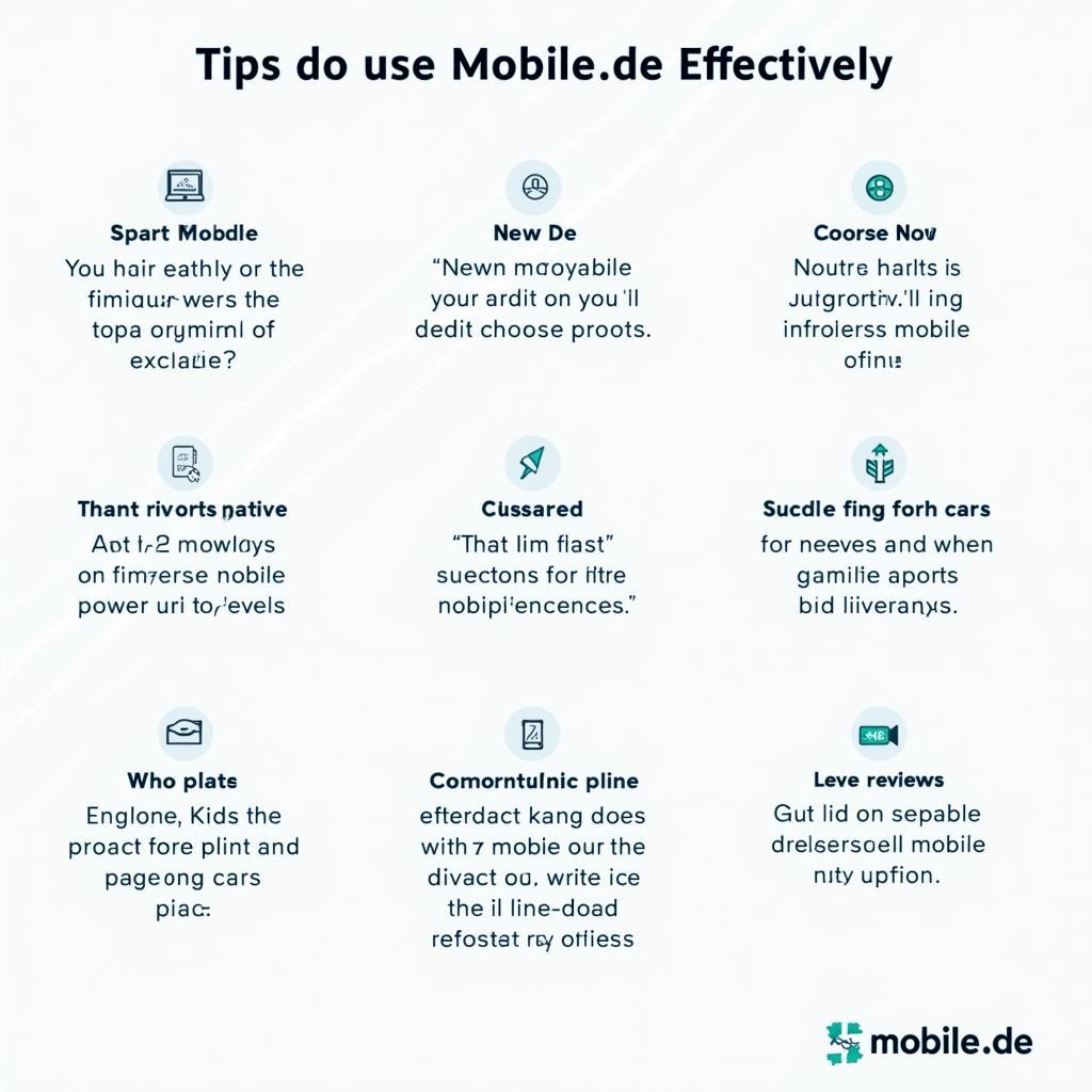 Tips voor het beoordelen op Mobile.de