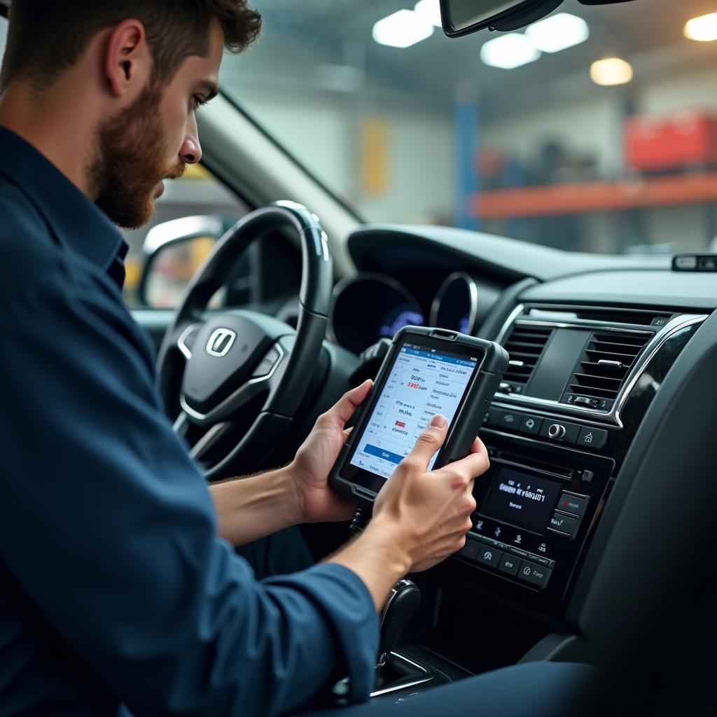 Moderne Fahrzeugdiagnose bei Autohaus Kropf Fürth