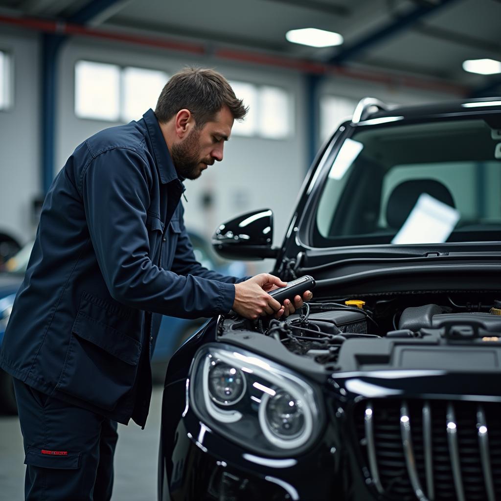 Moderne Fehlerdiagnose in der Autowerkstatt