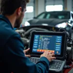 Motordiagnose mit Computer