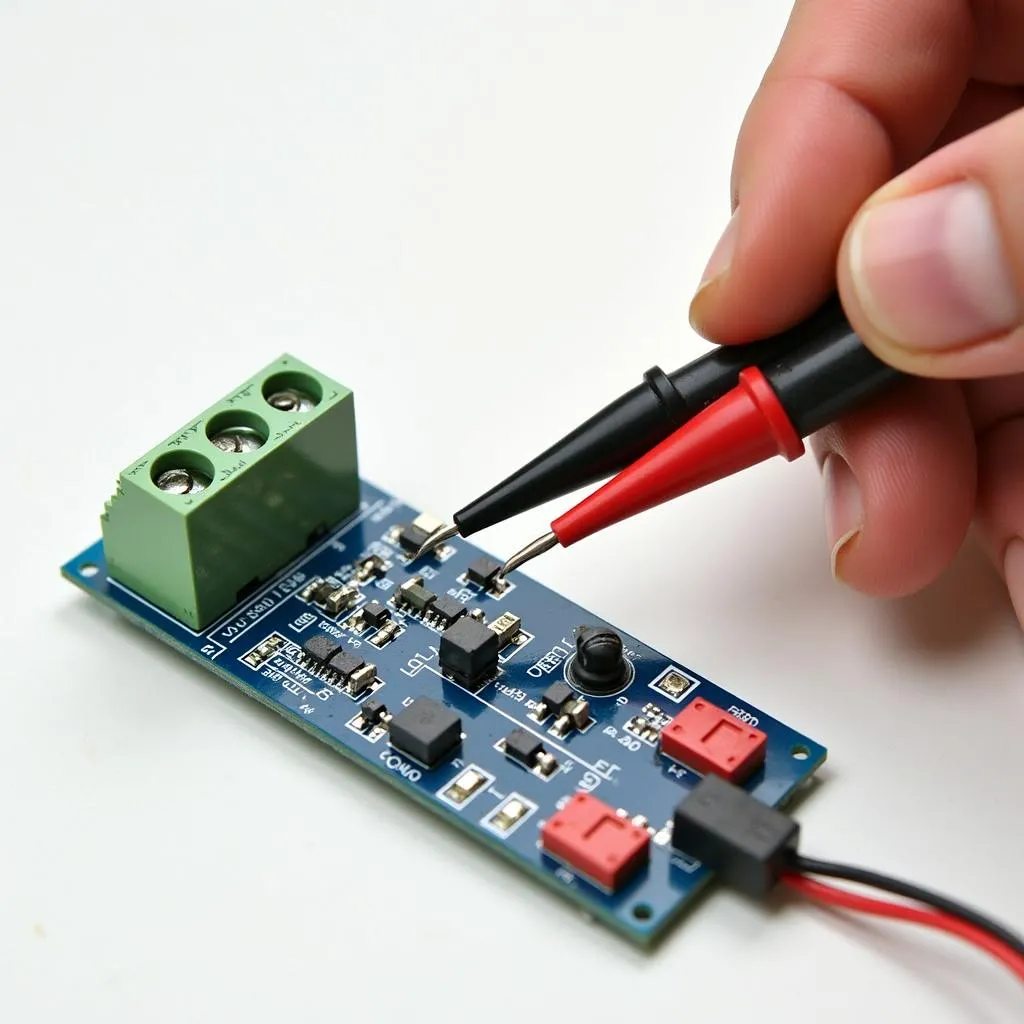 Widerstandsmessung mit Multimeter