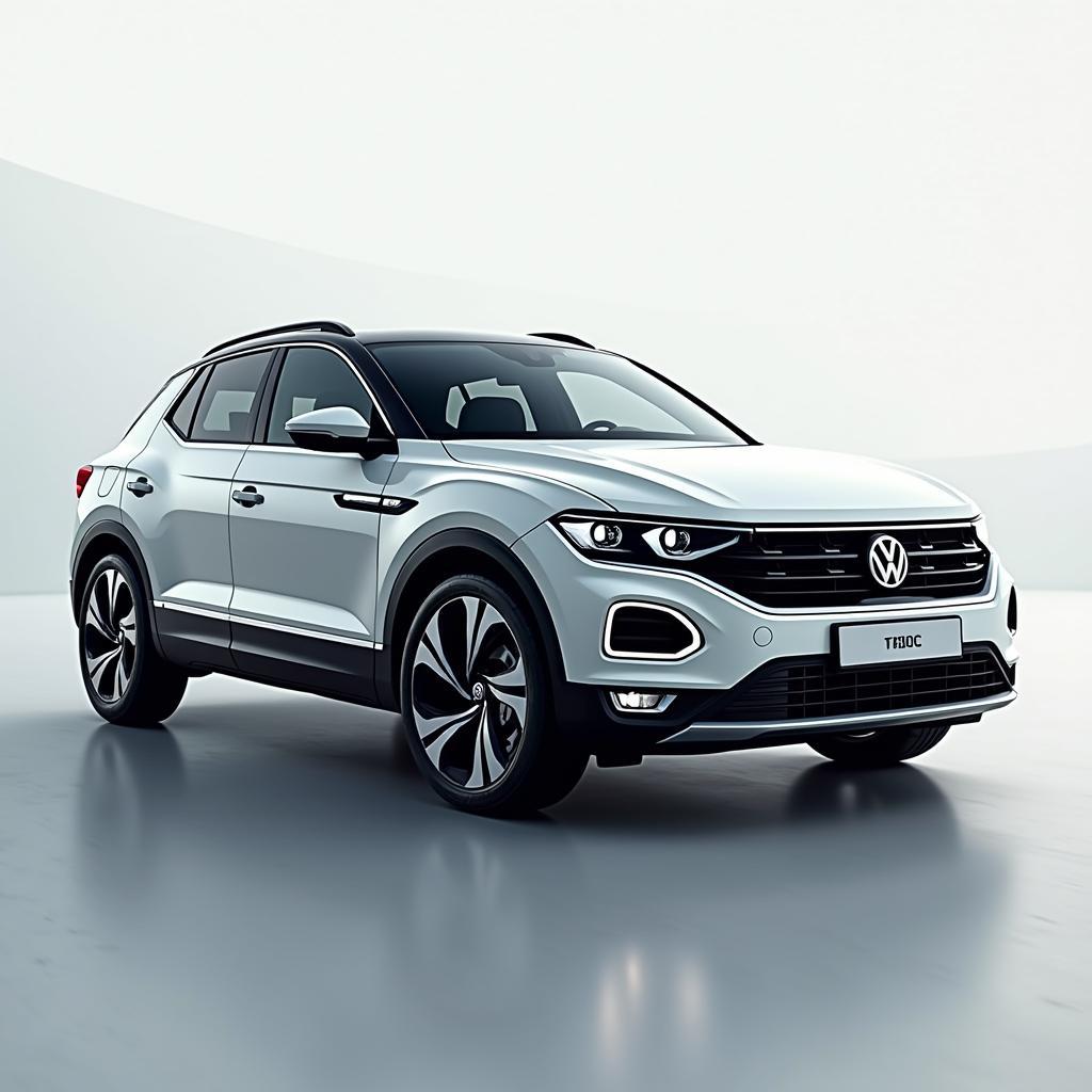 Das elegante Design des VW T-Roc 2024