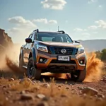 Nissan Navara im Gelände