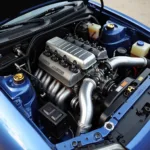 Nissan Skyline R34 engine bay