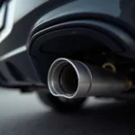 NOX-Sensor im Abgasstrang eines modernen Dieselfahrzeugs