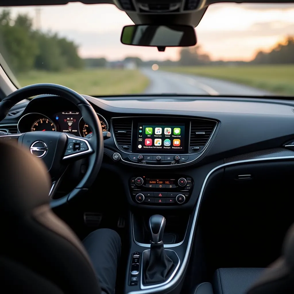 Opel Astra Infotainmentsystem mit CarPlay