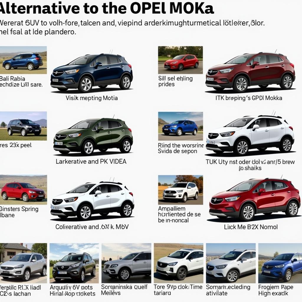 Vergleich der Alternativen zum Opel Mokka