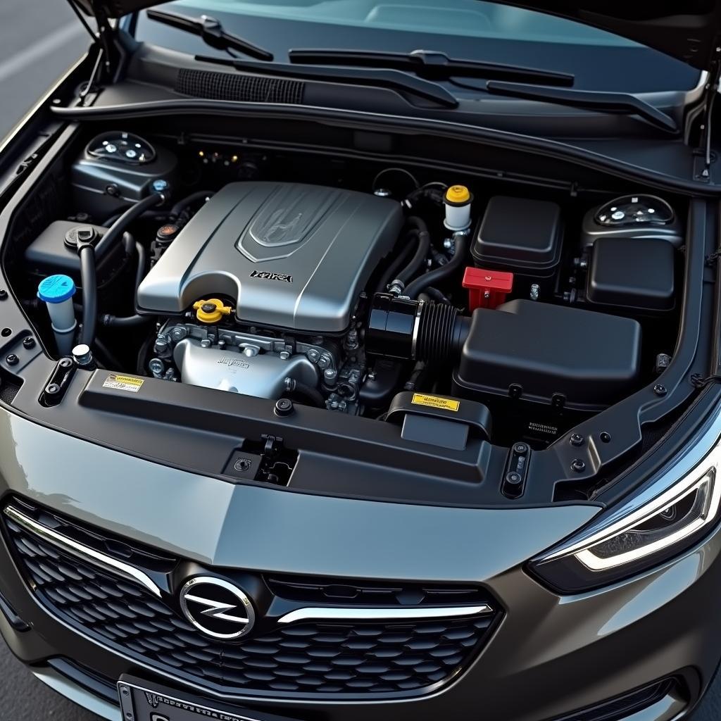 Opel Mokka Motorraum