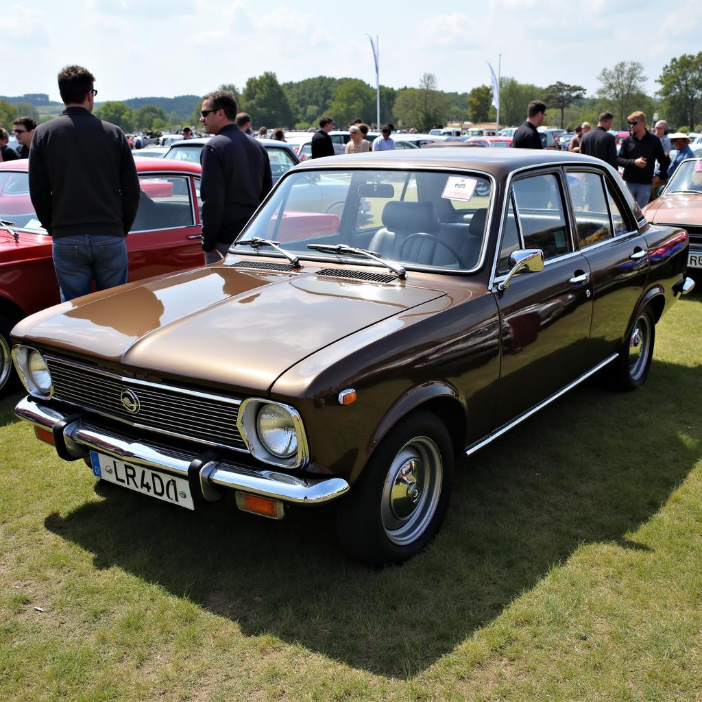 Opel Viva bei einem Oldtimer-Treffen